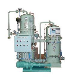 The oily water separator is supplied as a compact modular system, with internal piping and wiring. It is ready to use by connecting the suction and discharge lines as well as the central power supply. The oily water separator conforms to IMO Resolution MEPC 107(49) and comes with 15 ppm bilge alarm....
